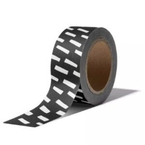 washitape washi tape maskingtape masking tapes zwart wit streep streepjes witte online bestellen webshop kopen