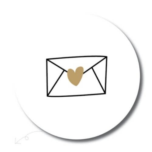sluitsticker envelop sticker kadosticker cadeausticker post kopen bestellen