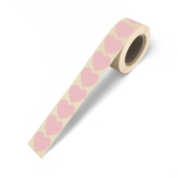 sticker roze hartjes stickers hartje online kopen bestellen webshop