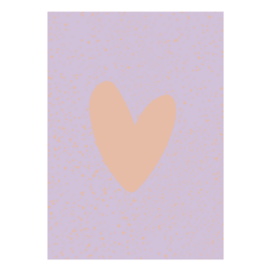 hartjes kaart hartje kaartje roze paars lila online webwinkel winkeltjevanlies