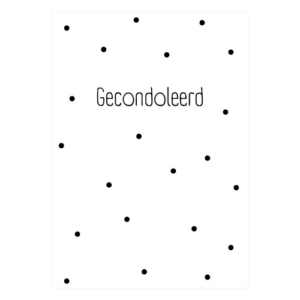 gecondoleerd kaart overlijden kaartje sturen kaart kaartenwebshop online kaarten kopen bestellen winkeltjevanlies