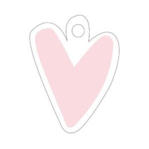 cadeaulabel hartje roze hart hartvorm label cadeautje kadolabel winkeltjevanlies webshop online kopen bestellen