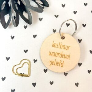 kostbaar waardevol geliefd sleutelhanger cadeau cadeautje klein online kopen bestellen webshop-6